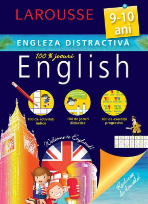 Engleza distractivă 9-10 ani - Paperback brosat - Larousse - Meteor Press foto