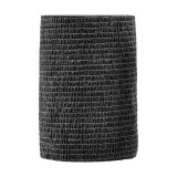 Bandaj Copite Equilastic Autoadeziv Elastic Negru Uz Veterinar Animale Mari Latime 7.5cm Lungime 4.5m