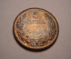 Bulgaria 5 Leva 1943 UNC foto