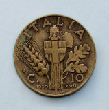 ITALIA - 10 Centesimi 1939 - Vittorio Emanuele III, Europa
