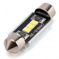 Led Auto Sofit 39MM Canbus 3 Smd 2835 - Super Bright BTLE1284-39mm 516027