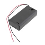 Soclu pentru 2 baterii, tip R6, AA, cu intrerupator, 503235
