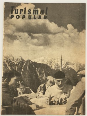 Revista Turismul Popular 1949 - continuare la revista Romania buletinul ONT foto