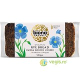 Paine Integrala de Secara cu Seminte de In Ecologica/Bio 500g