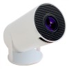 VideoProiector Portabil WellLuck, Smart 4K Ultra HD, Dual Band WiFi6- 5G, BT 5.0, Android 11.0, Procesor Quad-Core ARM Cortex-A53, 120 ANSI, Rotire 18