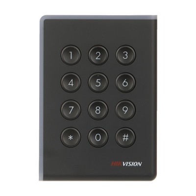 Cititor de proximitate MIFARE 13.56 MHz cu tastatura integrata -HIKVISION DS-K1108AMK foto