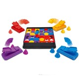 Joc interactiv 4 hats off, tabla de joc, figurine palarii, multicolor, Oem