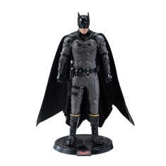 Figurina articulata de colectie Batman, Dark Vengeance, 18 cm, gri, stativ inclus foto