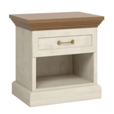 Noptiera PAL pin nordic si pal stejar salbatic Royal 57x40x50 cm