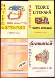LOT 4 NOTITE LIMBA ROMANA-GIMNAZIU: SINTAXA FRAZEI, TEORIE LITERARA, POEZIE, GRAMATICA-COLECTIV-338854