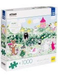 Moomin Jigsaw Puzzle 1000 Pieces Flower Garden (40855696)