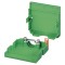 Conector carcasă PCB verde, 8 pini