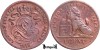 1856, 1 Centime - Leopold I - Regatul Belgiei, Europa
