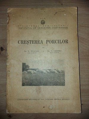 Cresterea porcilor- D. Puscaru, V. Cristea foto