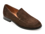 Mocasini GRYXX maro, H11, din piele intoarsa