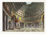 FA33-Carte Postala-ITALIA - Roma, Interno del Pantheon, necirculata