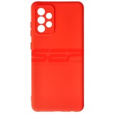Husa Silicon Samsung Galaxy A72, Rosu - Protectie Premium, Calitate High Copy