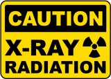 Caution X-Ray Radiation Sign
