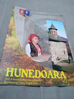 REVISTA /PLIANT HUNEDOARA FORMAT MARE NOUA foto