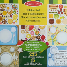 Abtibilduri alimentele melissa and doug