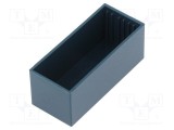 Carcasă TEKO poliamidă neagră pentru elemente sistem control 22x52x21 mm