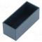 Carcasă TEKO poliamidă neagră pentru elemente sistem control 22x52x21 mm