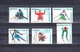 A12 S5 5 - Timbre foarte vechi - Guineea Bissau - sporturi de iarna, Sport, Stampilat