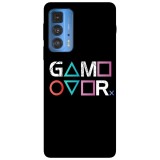 Husa compatibila cu Motorola G20 model Game Over, Silicon, TPU, Viceversa, Transparent, Carcasa