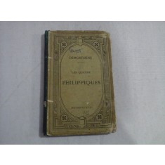 LES QUATRE PHILIPPIQUES - DEMOSTHENE - Paris, 1890
