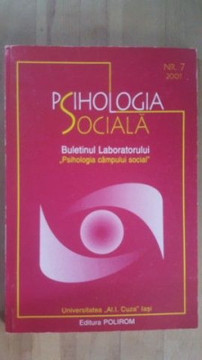Psihologia sociala. Buletinul laborantului, psihologia campului social foto