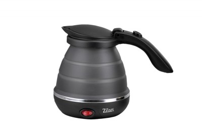 Fierbator pliabil Zilan ZLN1986 pentru voiaj, Putere 750W, Capacitate 0.5L, Protectie la supraincalzire, Baza din inox si carcasa din silicon durabil foto
