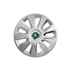 Set 4 Capace Roti pentru Skoda Nou Verde, model Stratos Gray, R16