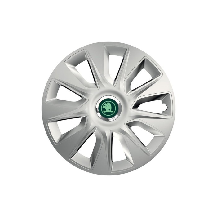 Set 4 Capace Roti pentru Skoda Nou Verde, model Stratos Gray