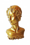 Cumpara ieftin Statueta decorativa, Woman, Auriu, 27 cm, 1025DD
