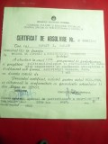 Certificat de Absolvire - Diploma- Curs Perfectionare Politico-Ideologica 1980