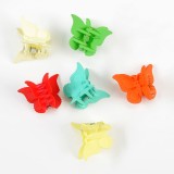 Set 6 clesti de par fluturi multicolori