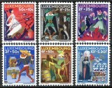 Luxemburg 1965 - Caritas, Craciun, povesti, serie neuzata
