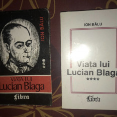 Viata lui Lucian Blaga / Ion Balu Vol. 3-4 1944-1961
