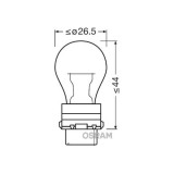 Bec osram py27/7w 12v w2 5x16q