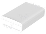 Carcasă desktop BOPLA BoVersa policarbonat alb IP66/IP68 140x210x63mm