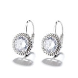 Cumpara ieftin Cercei argint 925, JW713, model elegant rotund, placati cu rodiu