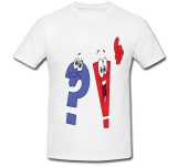 Cumpara ieftin Tricou &quot; Intrebare si exclamare &quot;
