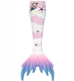 Cumpara ieftin Costum de baie Model Sirena, Scoici, 140 cm