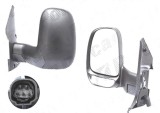 Oglinda exterioara Ford Transit (Ve83), 06.1994-07.2000, Stanga, reglare electrica; carcasa neagra; incalzita; geam convex; cromat; lung
