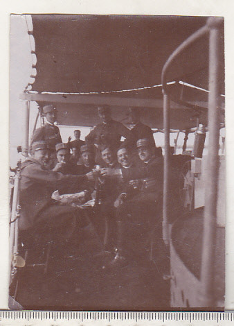 bnk foto Militari pe vapor - anii `20