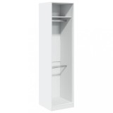 Cumpara ieftin Sifonier, alb, 50x50x200 cm, lemn prelucrat