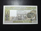 STATELE AFRICII DE VEST / SENEGAL 500 FRANCI UNC