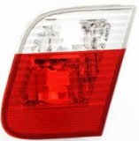 Stop spate lampa Bmw Seria 3 (E46), 10.01-06.05 Sedan, omologare ECE/SAE, spate,rosu-alb, interior, fara suport bec, 63216910538, Dreapta, Depo