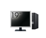 Pachet Calculator Second Hand DELL OptiPlex 5060 Mini PC, Intel Core i5-8500T 2.10-3.50GHz, 16GB DDR4, 512GB SSD + Monitor 19&amp;quot; NewTechnology Medi