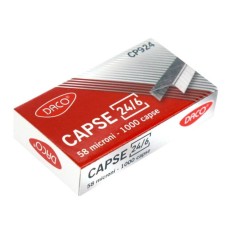 Set 1000 Capse Metalice DACO 24/6, Capse Metalice 24/6, Capse din Metal, Set de Capse 24/6, Capse de Metal la Set, Seturi de Capse Metalice 24/6, Set foto